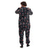 Snuggs Blanket Onesie Black monster